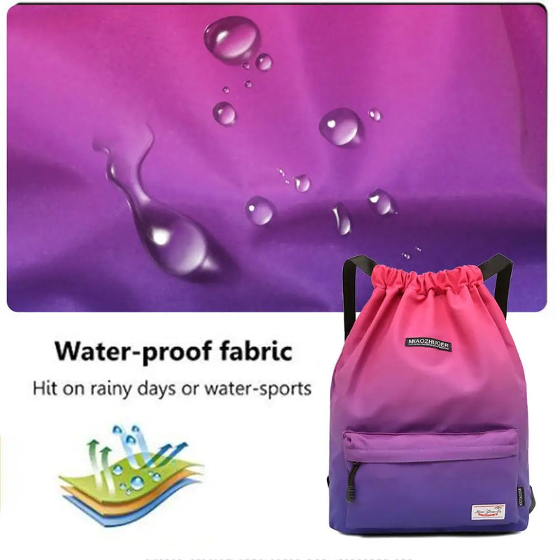 Summer Waterproof Drawstring Bag