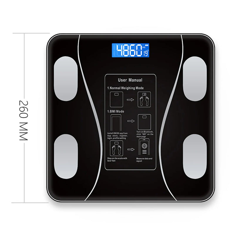 Bluetooth Smart Body Fat Digital Scale