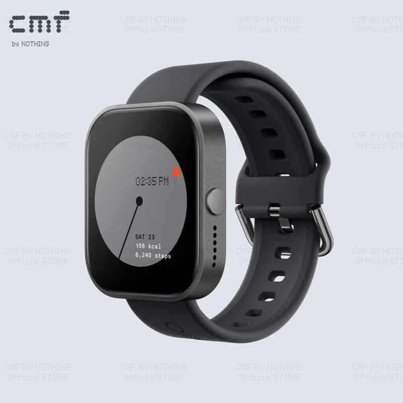 1.96" AMOLED Bluetooth 5.3 GPS Smartwatch