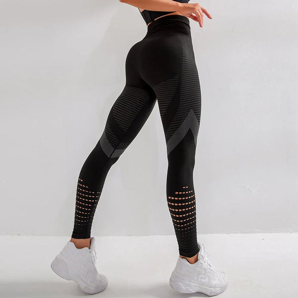 Push Up Fitness Compression Tights