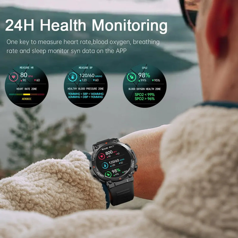 Fitness Tracker Heart Monitor Smartwatch